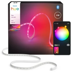 Philips Hue Flux LED-strip - Smart RGBW belysning til indendørs brug - 4 m