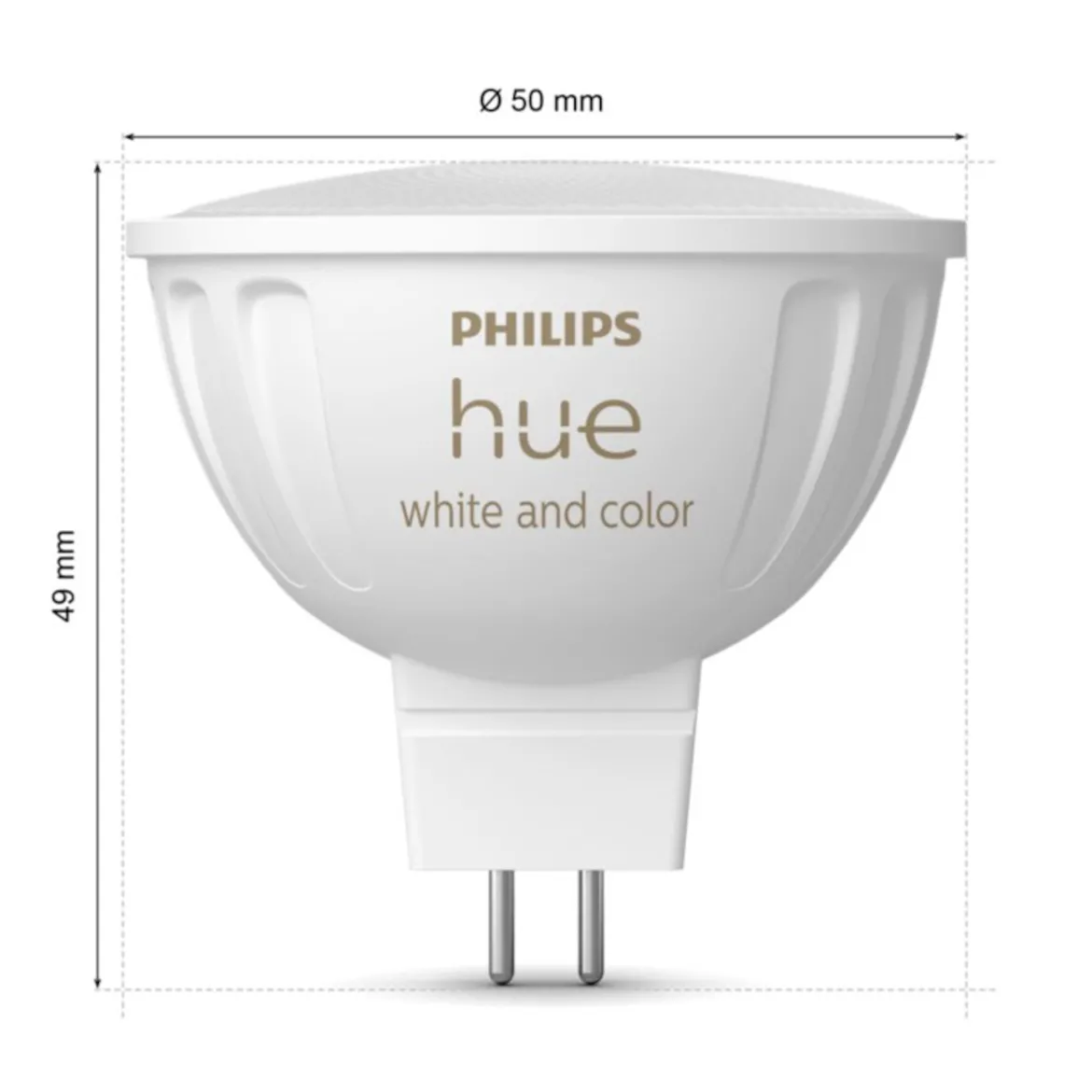 Philips Hue Hvid og farveambiance MR16 400 lm