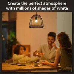 Philips Hue Luster Kuglelampe White Ambiance E14 470 lm 2-pakke