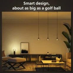Philips Hue Luster Kuglelampe White Ambiance E14 470 lm 2-pakke