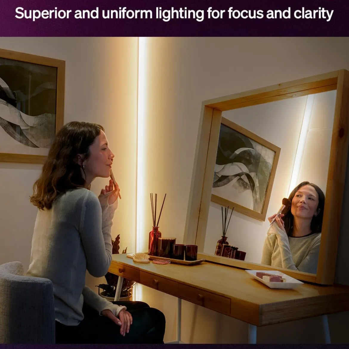 Philips Hue OmniGlow smart lyslist med fuld farveskala
