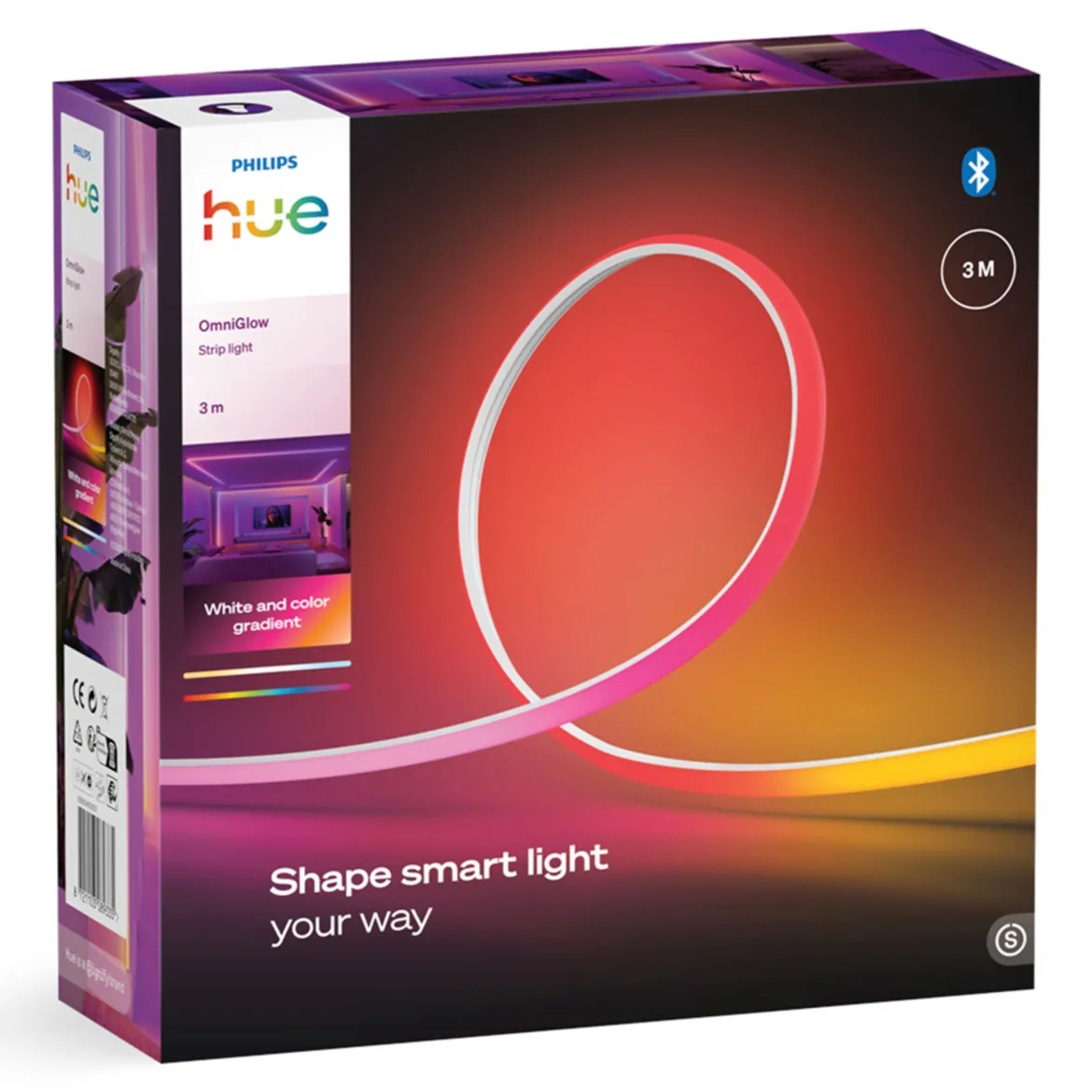 Philips Hue OmniGlow smart lyslist med fuld farveskala