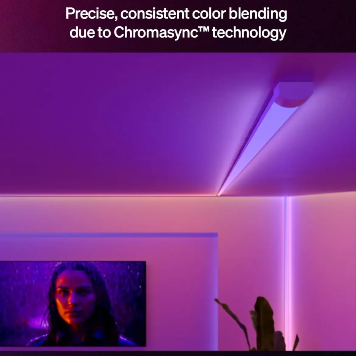 Philips Hue OmniGlow smart lyslist med fuld farveskala