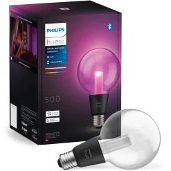 Philips Hue RGB G95 Smart LED-pære E27 500 lm