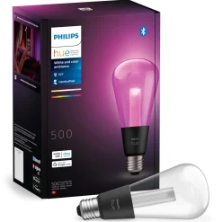 Philips Hue RGB ST72 smart LED-pære E27 500 lm