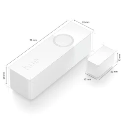 Philips Hue Sikker kontakt sensor Hvid - 1-pak