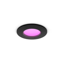 Philips Hue Slank indbygget belysning Ø90 mm - Sort