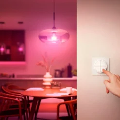Philips Hue Tryk på Drejeknap Fjernbetjening - Hvid