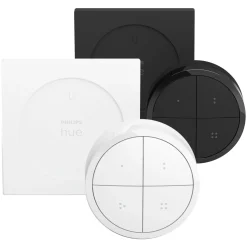 Philips Hue Tryk på Drejeknap Fjernbetjening - Hvid