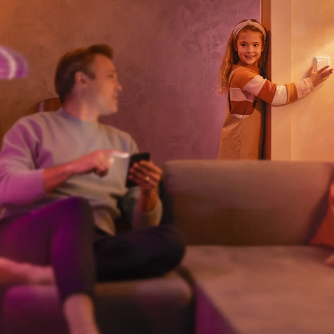Philips Hue Vægafbrydermodul - 2 stk.