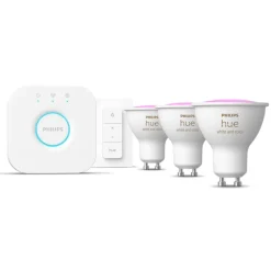 Philips Hue White and Color Ambiance 3x GU10 Smart Startpakke