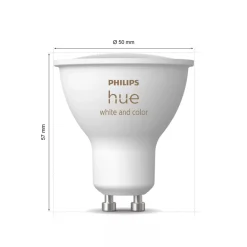 Philips Hue White & Color Ambiance GU10 - Startpakke med Bridge Pro