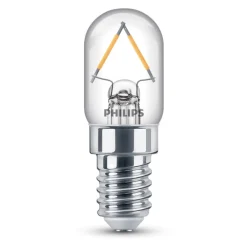Philips LED-filamentpære T20 E14 klar 135 lm - Klar