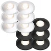 Plejd Downlight Deep DWN-02 6-pack - Sort