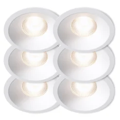 Plejd Downlight Deep DWN-02 6-pak - Hvid