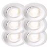 Plejd Downlight Tilt DWN-01 6-pak - Hvid