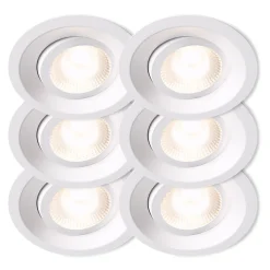 Plejd Downlight Tilt DWN-01 6-pak - Hvid