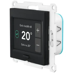 Plejd TRM-01 smart termostat til gulvvarme (Studio) - Studio, sort