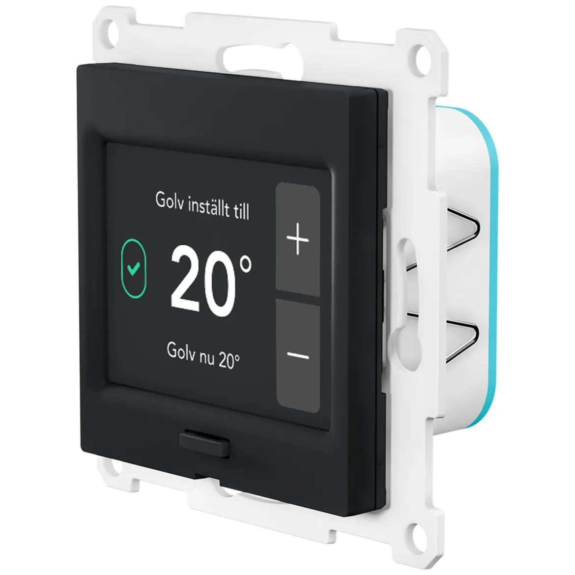 Plejd TRM-01 smart termostat til gulvvarme (Studio) - Studio, sort