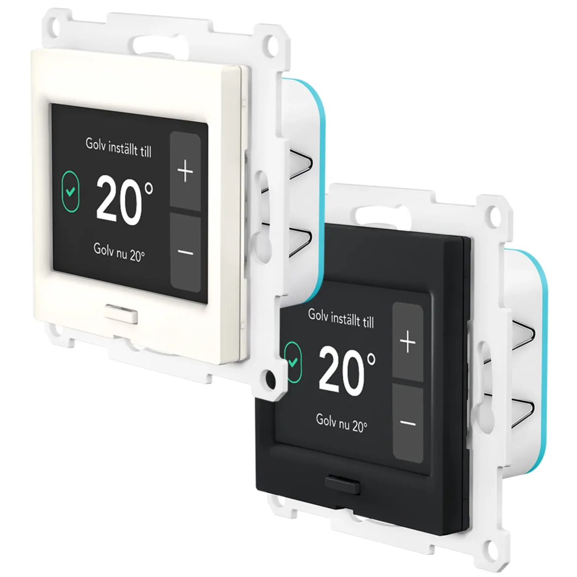 Plejd TRM-01 smart termostat til gulvvarme (Studio) - Studio, sort