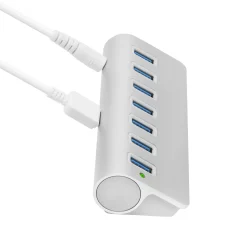 Plexgear Desktop 710 USB 5 Gb/s-hub 7-vejs