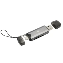 Plexgear Hukommelseskortlæser til SD og Micro-SD