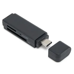 Plexgear Hukommelseskortlæser med OTG til SD og Micro-SD
