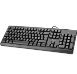 Plexgear MK101 Trådbundet tastatur - Sort
