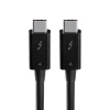 Plexgear Thunderbolt 4 USB-C-kabel 70 cm - Sort