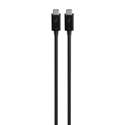 Plexgear Thunderbolt 4 USB-C-kabel 70 cm - Sort