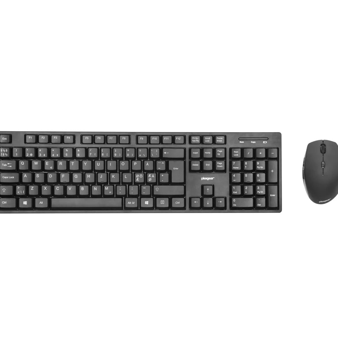 Plexgear Trådløst kontorskits MK108