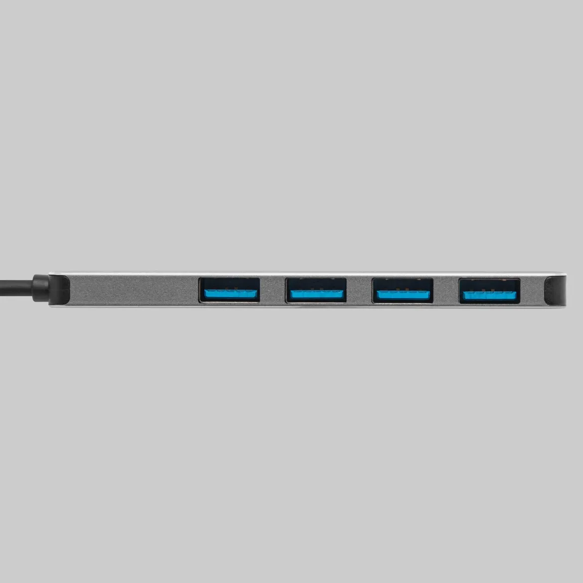 Plexgear USB-A-hub med 4-vejs USB-A-forbindelse