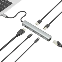 Plexgear USB-C Multiadapter - 6 porte