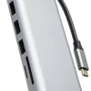 Plexgear USB-C Multiadapter - 100 W Passthrough - 12 porte