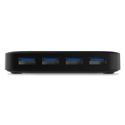 Plexgear USB 5 Gb/s-hub med strømforsyning 4-vejs