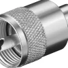 PL-259-stik Hane til RG58