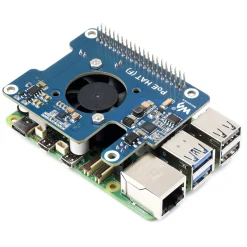 PoE+ Hat til Raspberry Pi 5