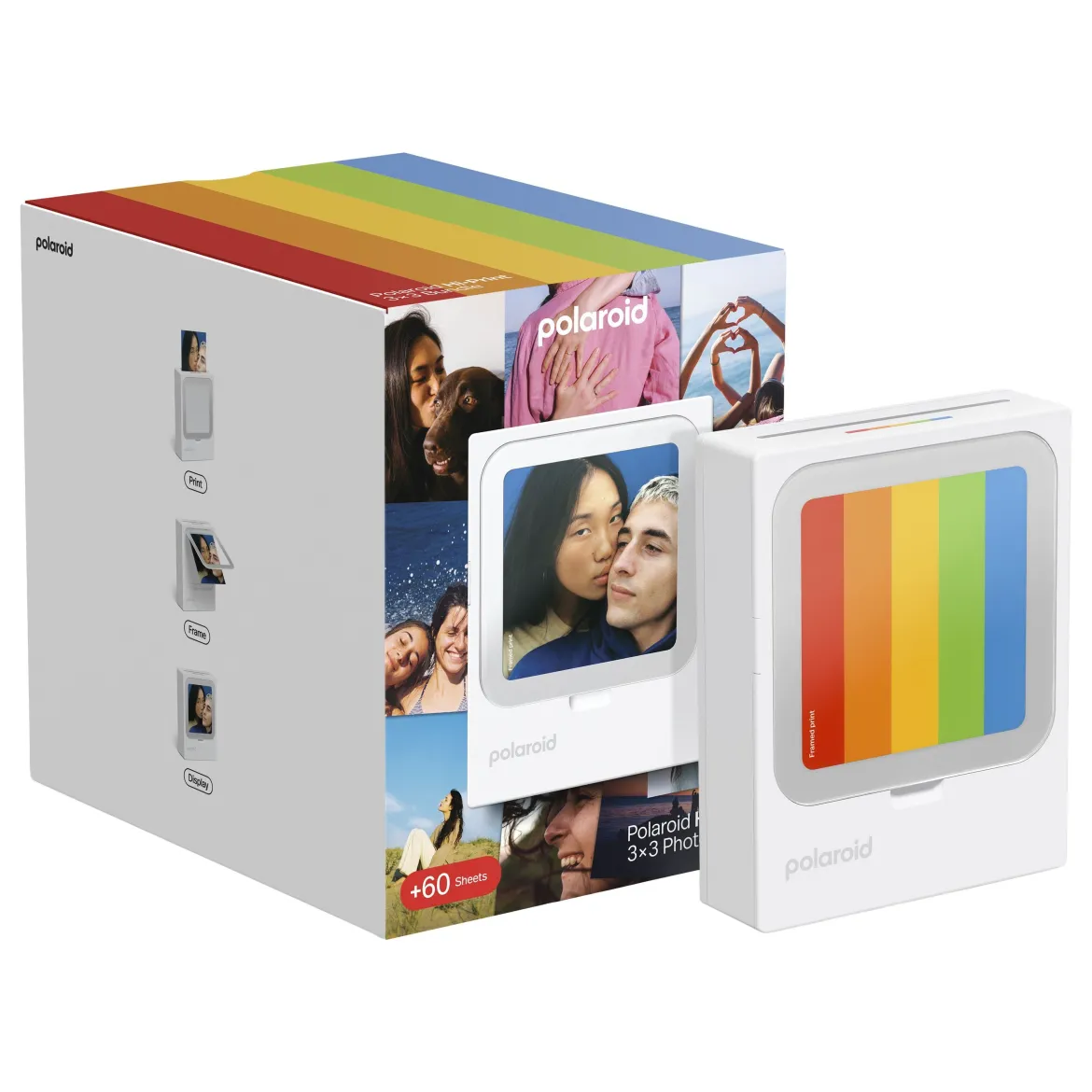 Polaroid Hi-Print 3-3 Foto Printer - bærbar fotoskriver - + 60 ark