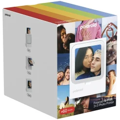Polaroid Hi-Print 3-3 Foto Printer - bærbar fotoskriver - + 60 ark