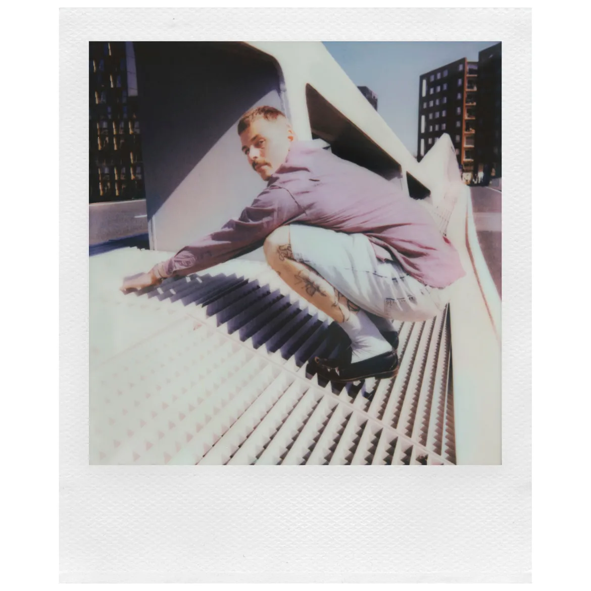 Polaroid Now Gen 3 Sort med film
