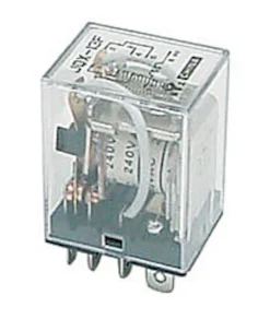 2-polet relæ 12 V DC - 10 A / 250 V