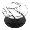 Popsockets Aftageligt greb til mobil - Hvid marmor
