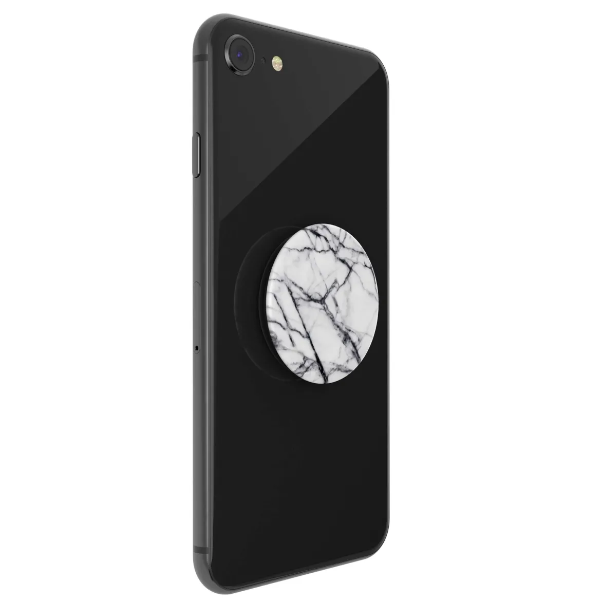 Popsockets Aftageligt greb til mobil - Hvid marmor
