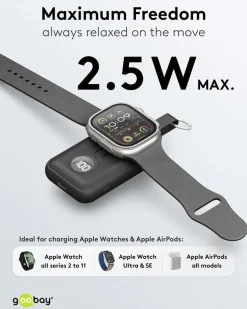 Powerbank til Apple Watch