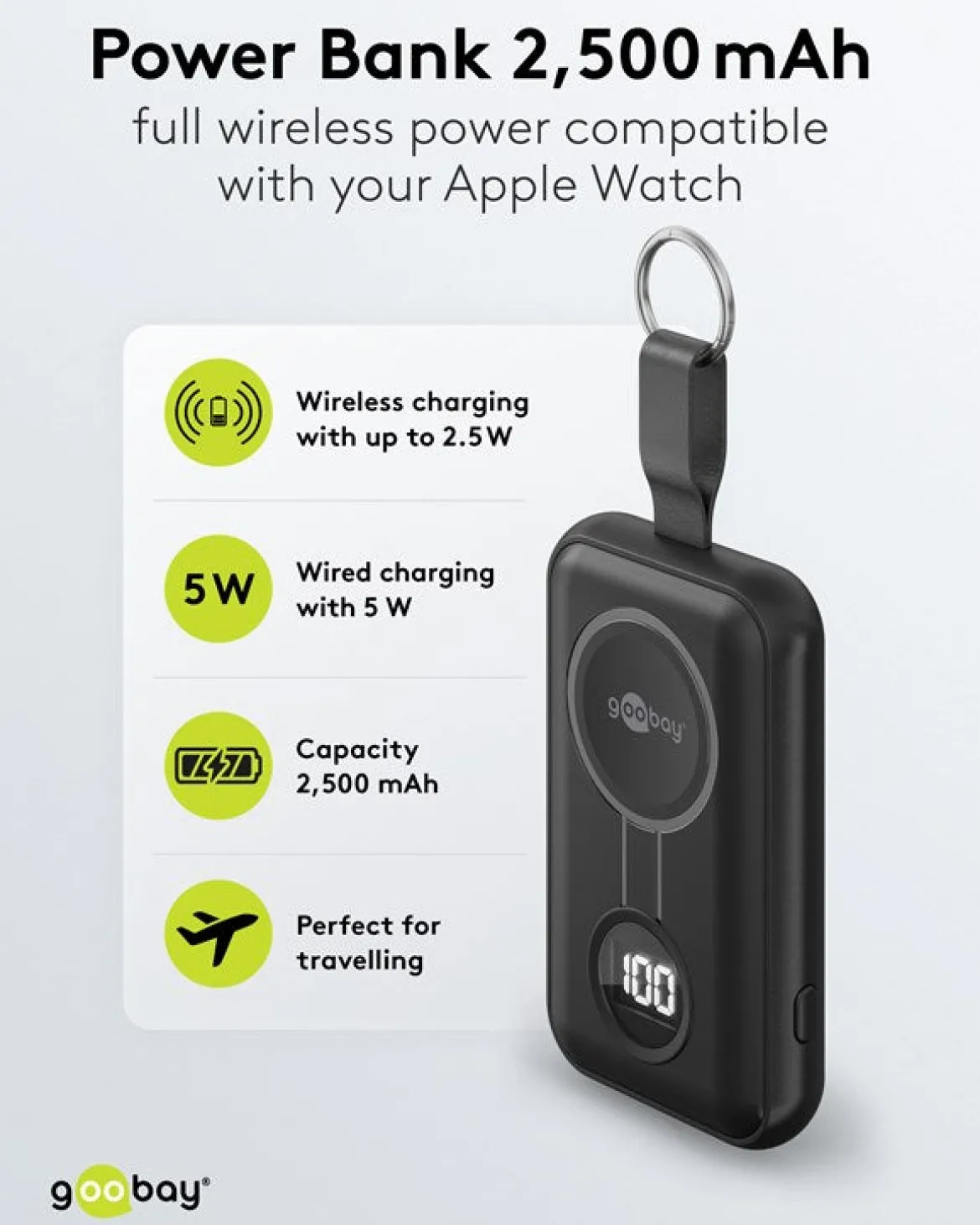 Powerbank til Apple Watch