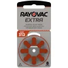 Rayovac Høreapparatbatterier Brun ZA312 - 8-pakning