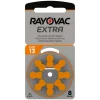 Rayovac Høreapparatbatterier Orange ZA13 - 8-pakning