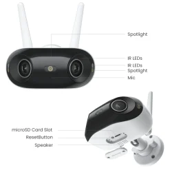 Reolink Elite WiFi 4K 180° overvågningskamera