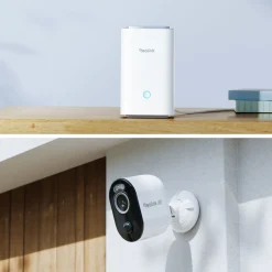 Reolink Home Hub med 4x Argus 3 Ultra 4K-kamera