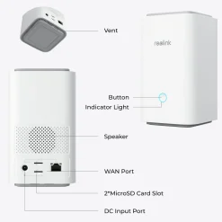 Reolink Home Hub trådløs sikkerhedscentral